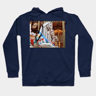 Paris Carousel Horses Hoodie